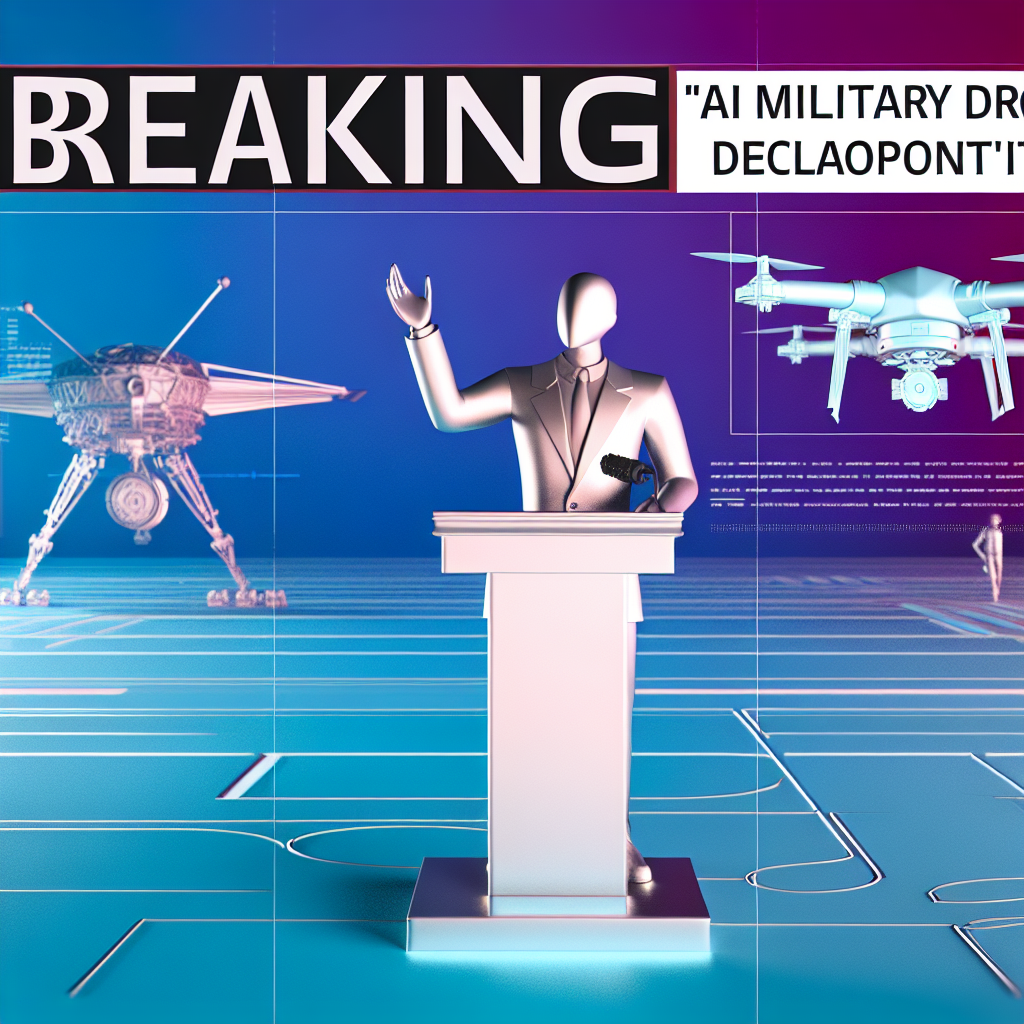 🔥 Breaking: Kim Jong Un declares AI military drone development a ‘top priority’ ...