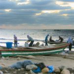📢 Breaking: Some Gaza residents are using boats to carry their belongings as they forcibly f...